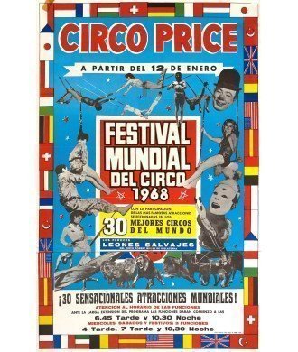 CIRCO PRICE. FESTIVAL MUNDIAL DEL CIRCO 1968