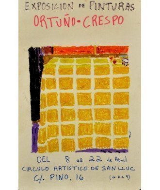 ORTUÑO - CRESPO (EXPOSICIÓN DE PINTURAS)