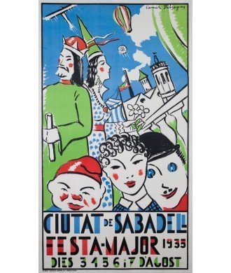 CIUTAT DE SABADELL FESTA MAJOR 1935