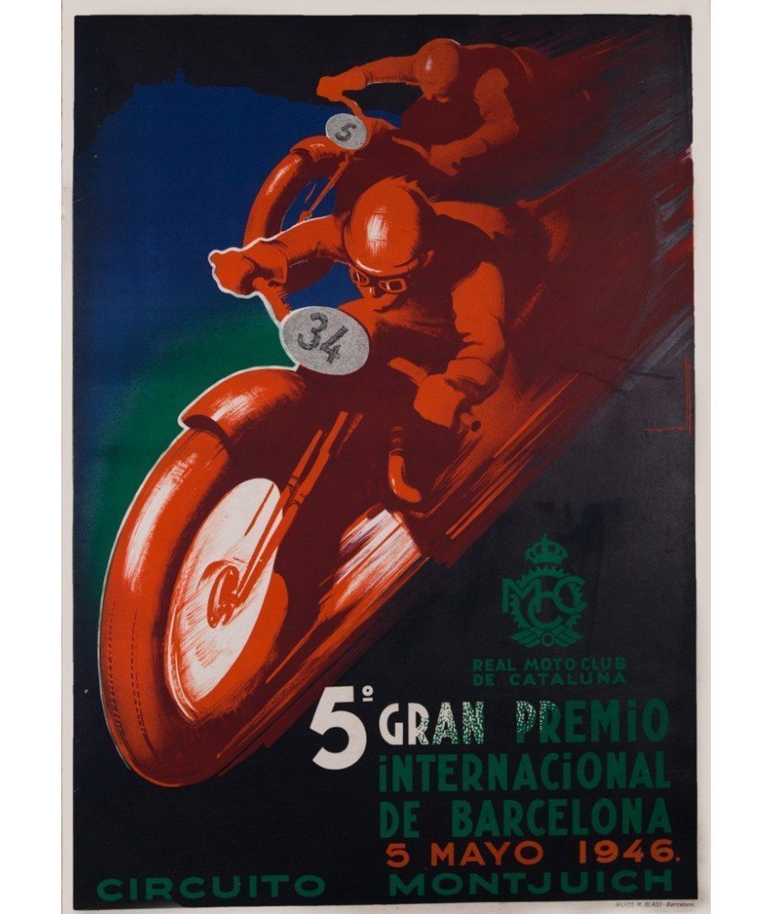 5º GRAN PREMIO INTERNACIONAL DE BARCELONA 1946