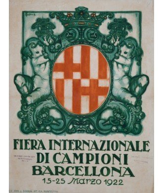 FIERA INTERNAZIONALE DI CAMPIONI BARCELLONA 1929