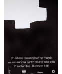 23 ARTISTAS PARA MEDICOS DEL MUNDO. 1995. CHILLIDA