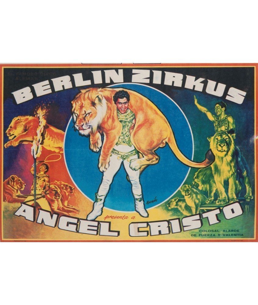 BERLIN ZIRKUS. ANGEL CRISTO. 1968