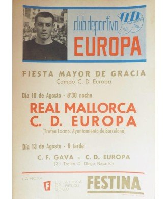 CLUB DEPORTIVO EUROPA. REAL MALLORCA - C.D. EUROPA