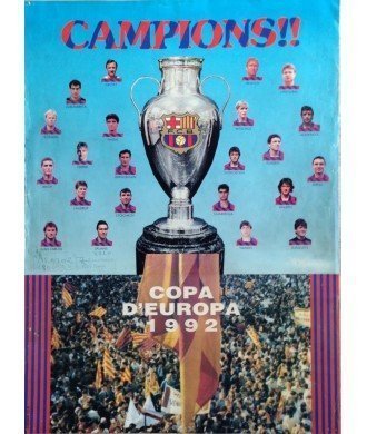 CAMPIONS!! COPA D'EUROPA 1992