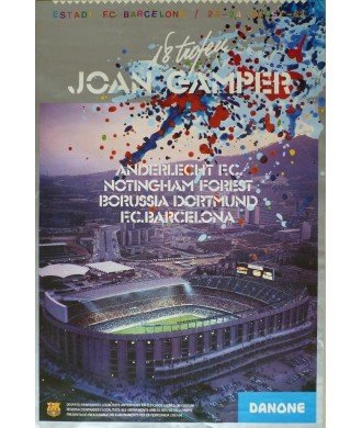 18 TROFEU JOAN GAMPER 1983. ANDERLECHT/NOTHINGHAN/BORUSSIA/BARCELONA