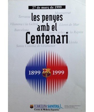 LES PENYES AMB EL CENTENARI 1899-1999