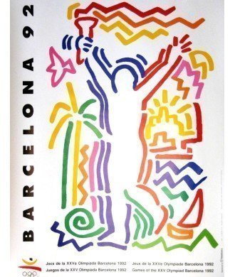 JUEGOS DE LA XXV OLIMPIADA BARCELONA 1992 -GAMES OF THE XXV OLYMPIAD. PILAR VILLUENDAS / JOSEP RAMON GOMEZ