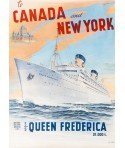TO CANADA AND NEW YORK. S.S. QUEEN FREDERICA