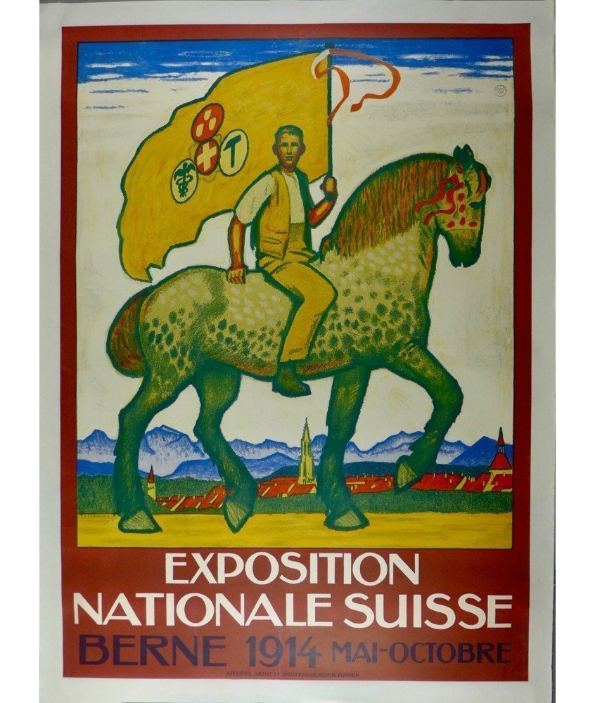 EXPOSITION NATIONAL SUISSE 1914...
