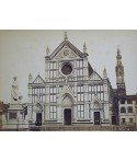 Basilica church of Santa Maria Novella in Florence, Italy. Renaissance facade.