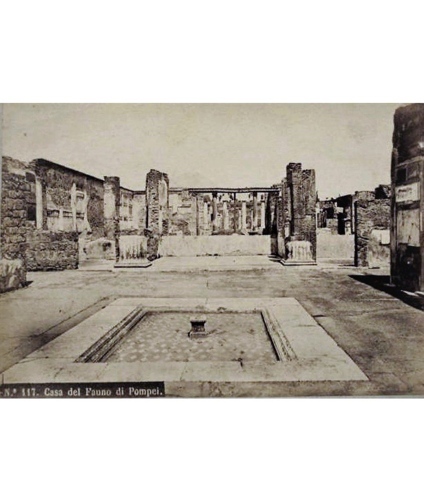NAPOLI, Casa del fauno di Pompei.