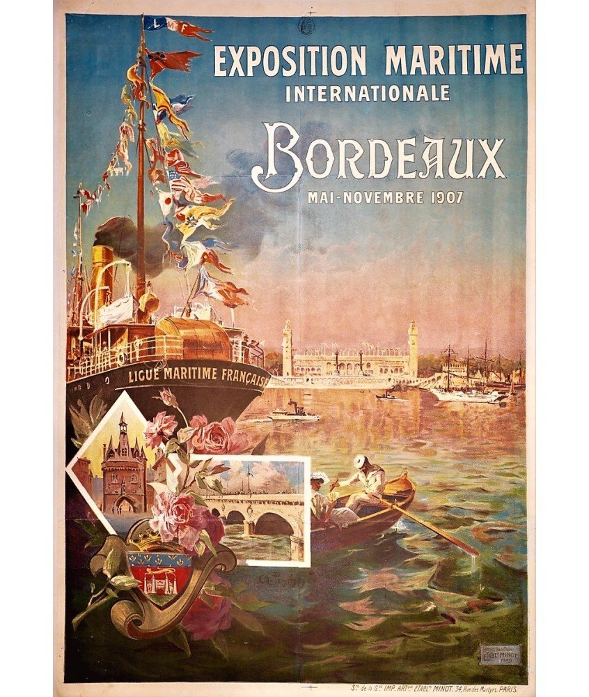 BORDEAUX. EXPOSITION MARITIME INTERNATIONALE