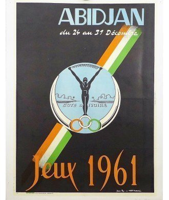 ABIDJAN (CÔTE D'IVOIRE). JEUX 1961