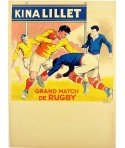 GRAND MATCH DE RUGBY (Football). KINA LILLET /