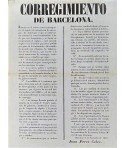CORREGIMIENTO DE BARDELONA. 1850. MATRICULACION CARRUAJES