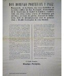 DOMINGO PORTEFAIX. ALCALDE. BARCELONA 1848. BAGAJES Y CABALLERIA