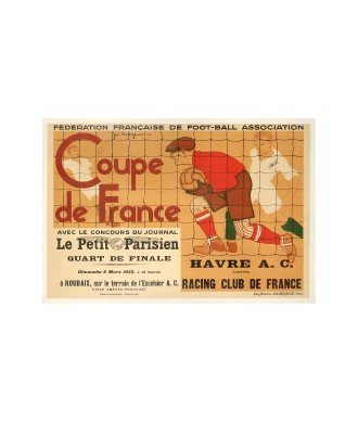 COUPE DE FRANCE 1932. HAVRE A.C. contre RACING CLUB DE FRANCE