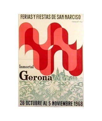 GERONA FERIAS Y FIESTAS DE SAN NARCISO 1968