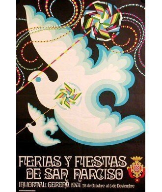 GERONA FERIAS Y FIESTAS DE SAN NARCISO 1974