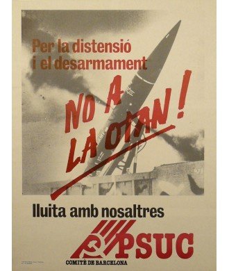 NO A LA OTAN. PSUC