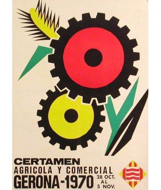 CERTAMEN AGRÍCOLA Y COMERCIAL GERONA 1970