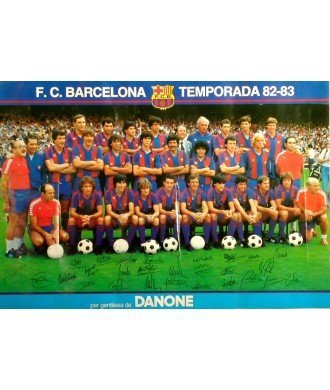 F. C. BARCELONA TEMPORADA 82-83
