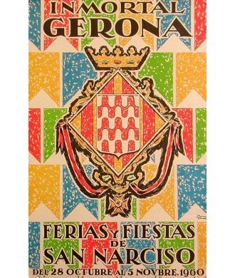 GERONA FERIAS Y FIESTAS DE SAN NARCISO 1960