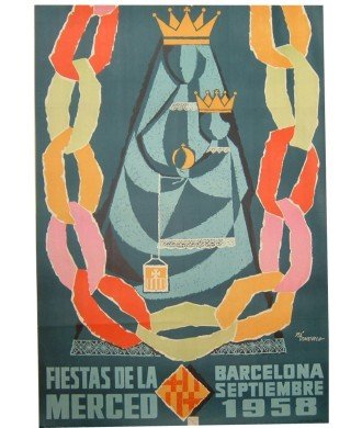 FIESTAS DE LA MERCED 1958. BARCELONA