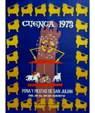 FERIA Y FIESTAS DE SAN JULIAN CUENCA 1973