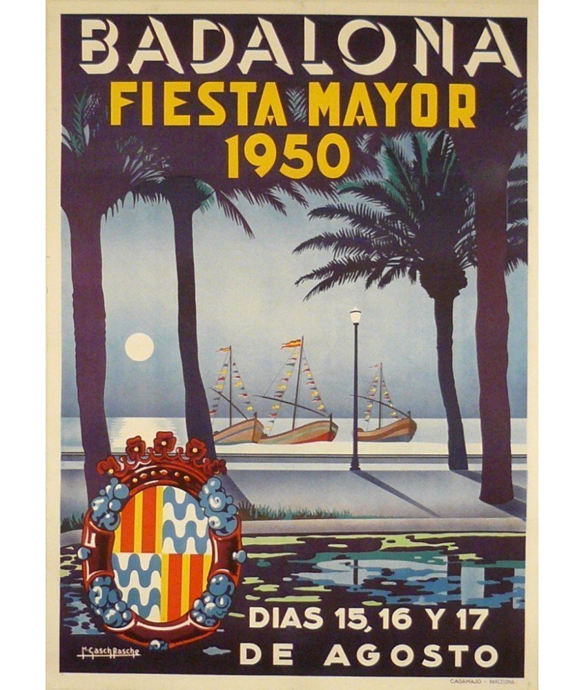 FIESTA MAYOR DE BADALONA 1950