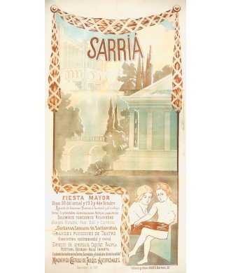 SARRIA. FIESTA MAYOR 1911