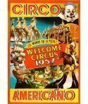 CIRCO AMERICANO. WELCOME CIRCUS 1957