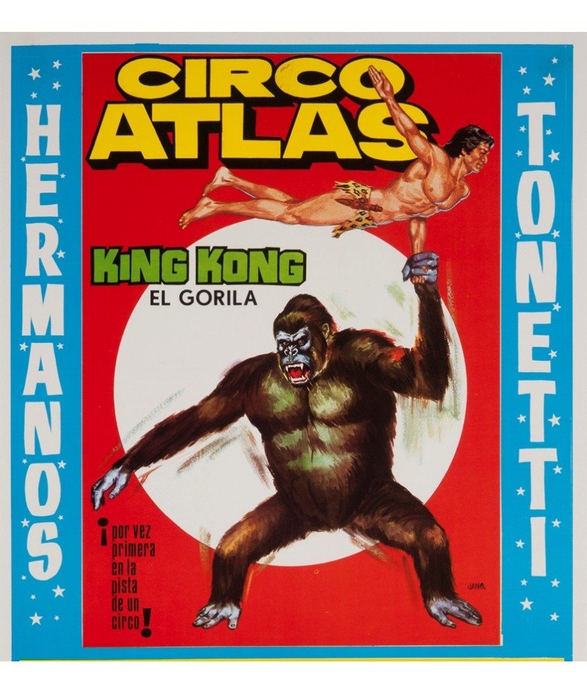 CIRCO ATLAS. KING KONG EL GORILA