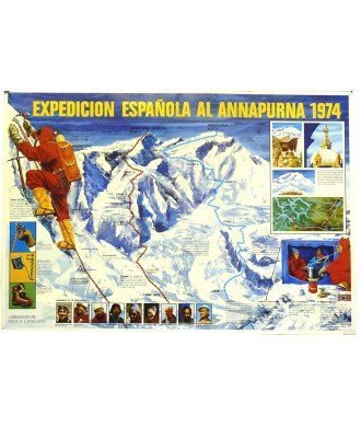 EXPEDICION ESPAÑOLA AL ANAPURNA 1974