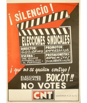 CNT ¡SILENCIO! NO VOTES